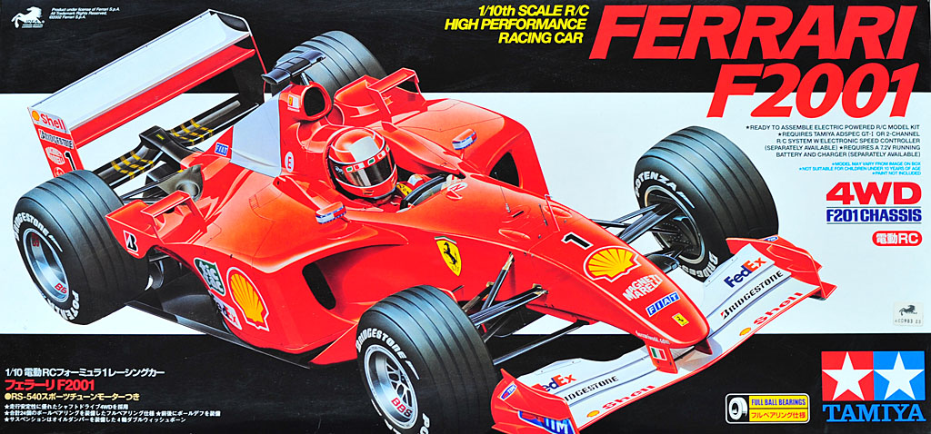 Tamiya Ferrari F2001 (2001) | RC/GrabBag.com